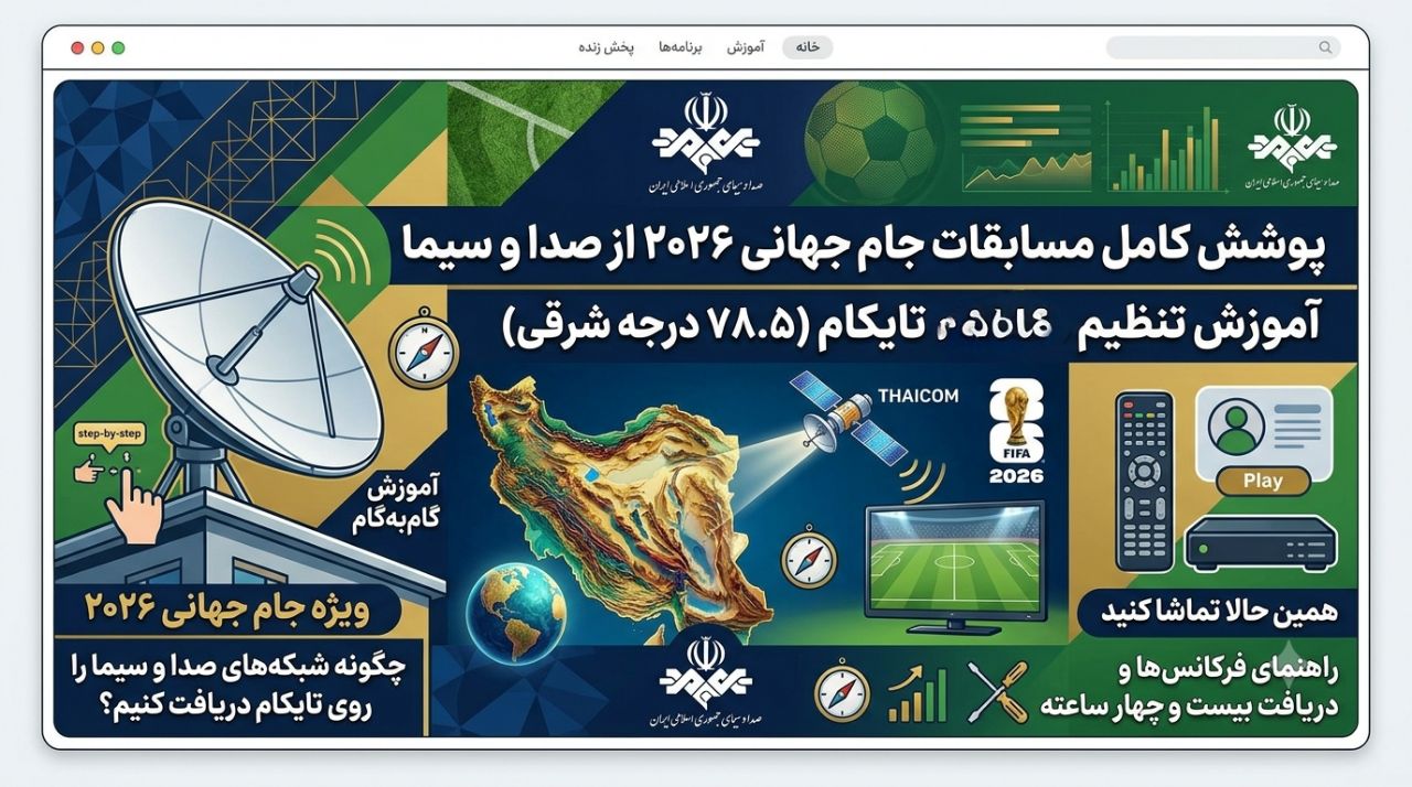 تماشای مسابقات جام جهانی روی جهت 