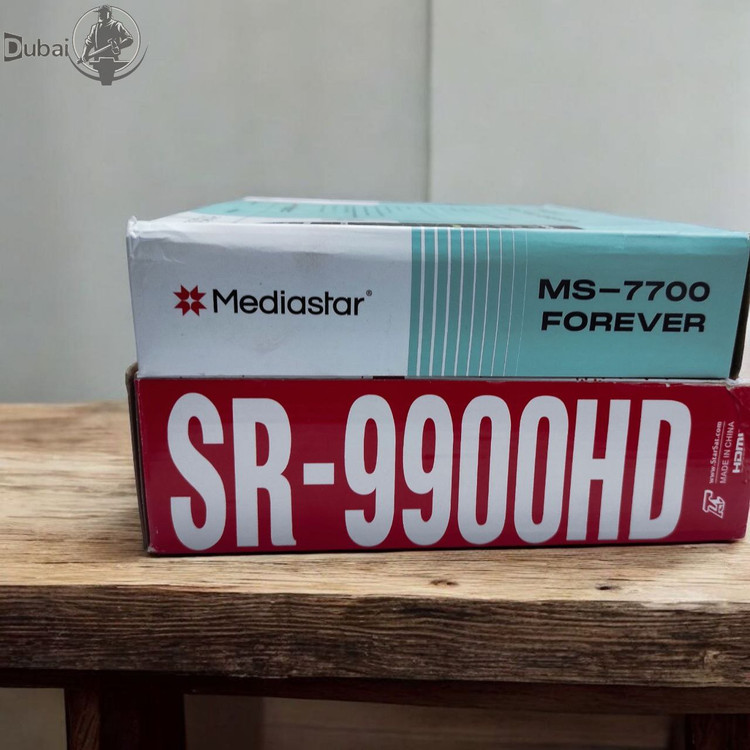 گیرنده استارست مدل 9900 پرچم دار فول اچدی از برند استارست دارای پنل نوشتاری روان(اصل امارات) پک پلمپ