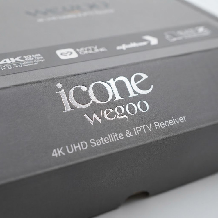 گیرنده تمام عیار آیکون مدل K10 ویگوو icone wegoo فورکی 60 فریم ساخت کره مونتاژ چین مناسب تلویزیون تا 120 اینچ